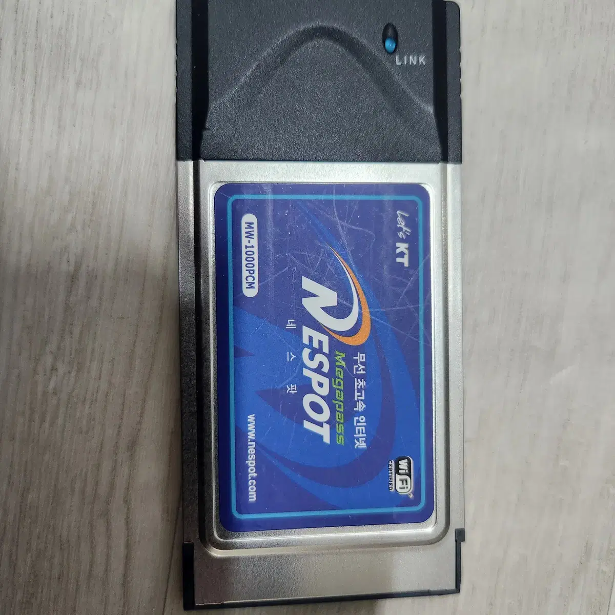 NESPOT 네스팟 PCMCIA 무선랜카드, USB 모뎀