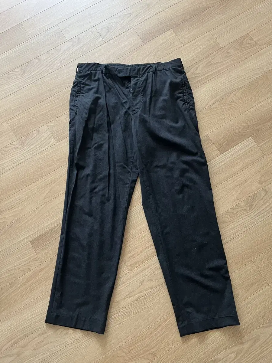 Prada Charcoal Wool Slacks 54 (size 34)