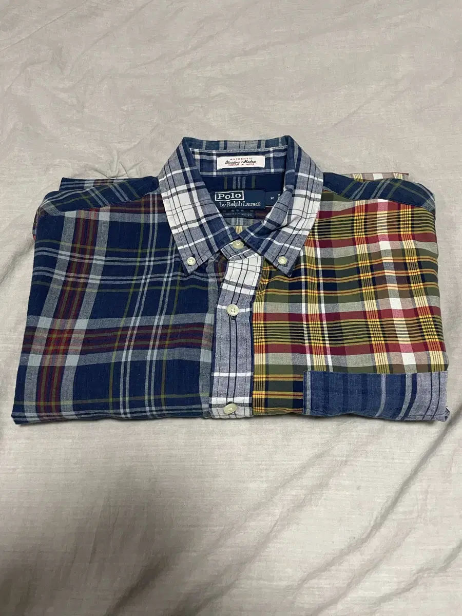 Polo Madras Shirt Classic M