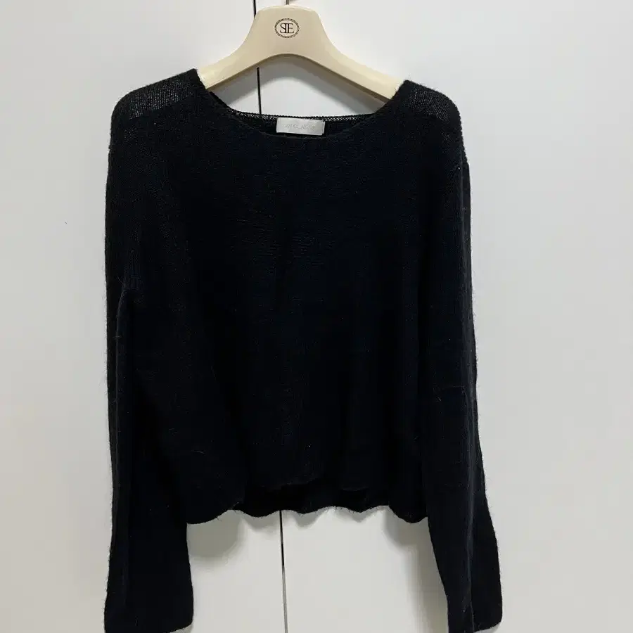 로우클래식 kidmohair cropped sweater