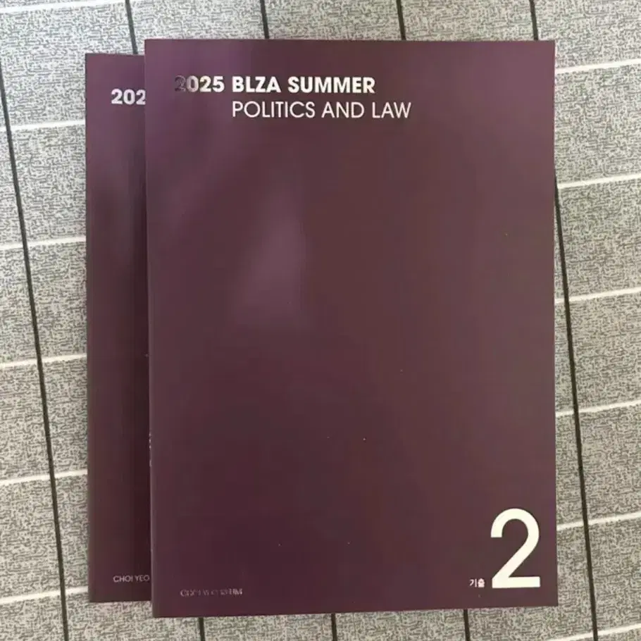 대성마이맥 최여름 2025BLZA SUMMER 2. 기출편문제편+해설편