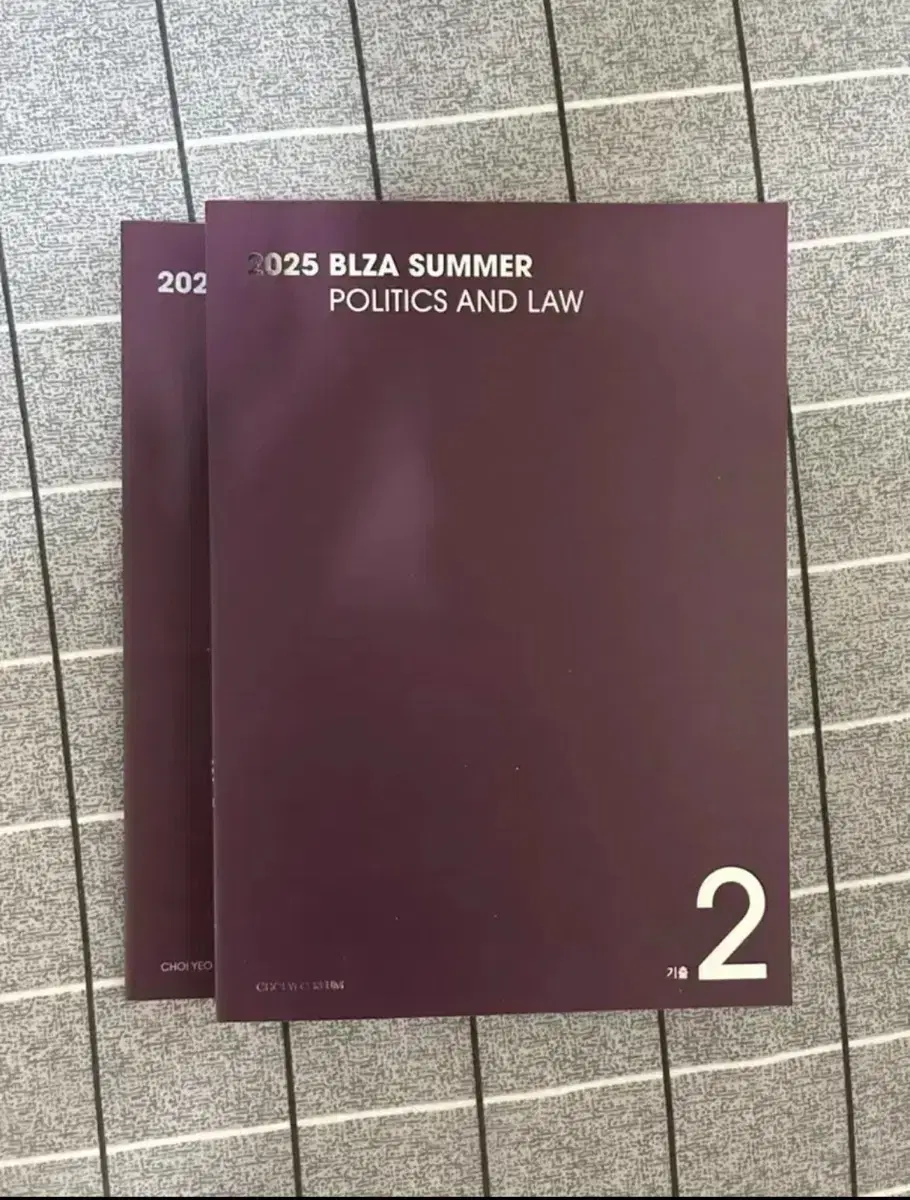 대성마이맥 최여름 2025BLZA SUMMER 2. 기출편문제편+해설편