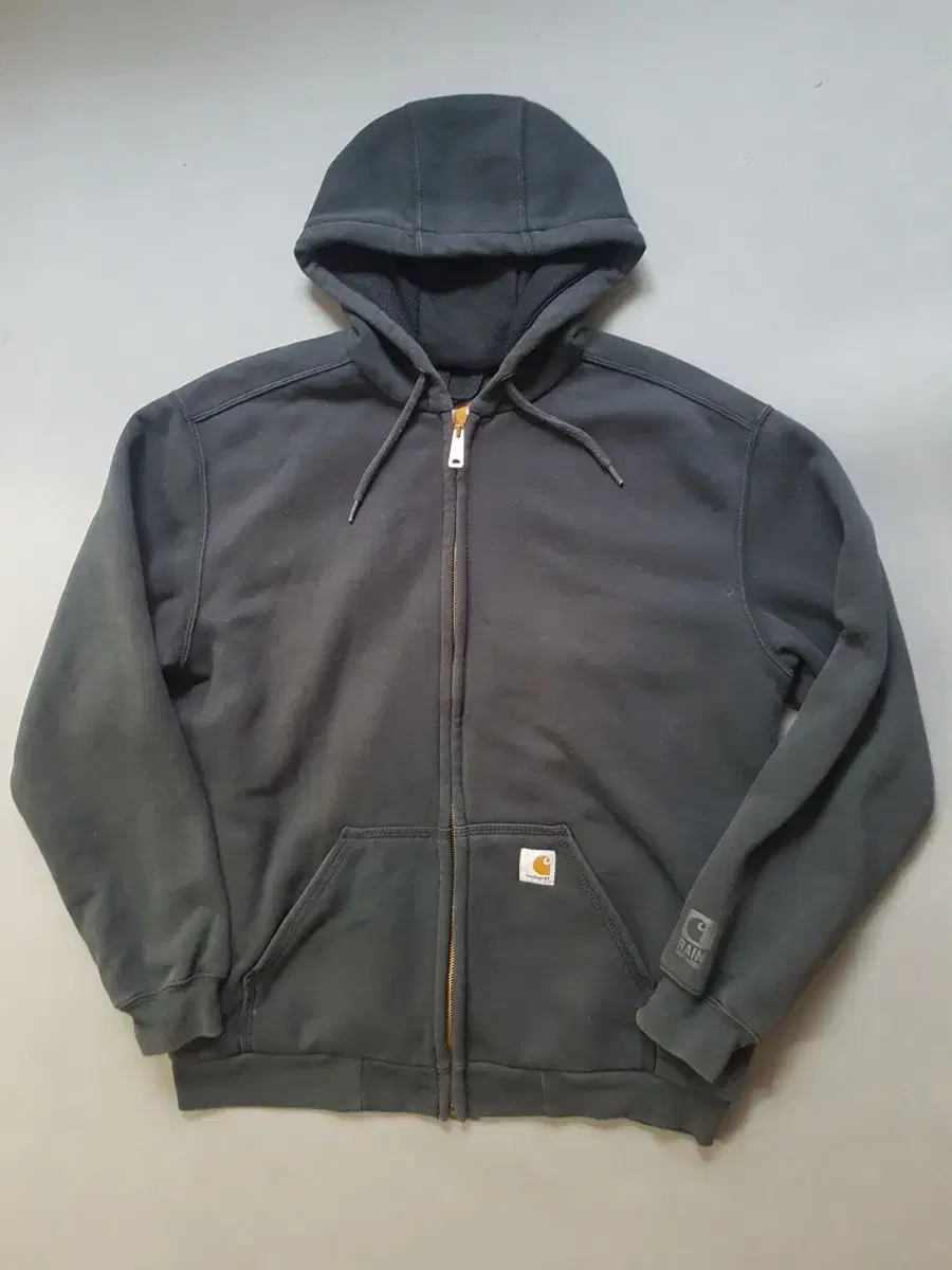 [M] Calhart Rutland Thermal Hoodie Zip Up Black 105