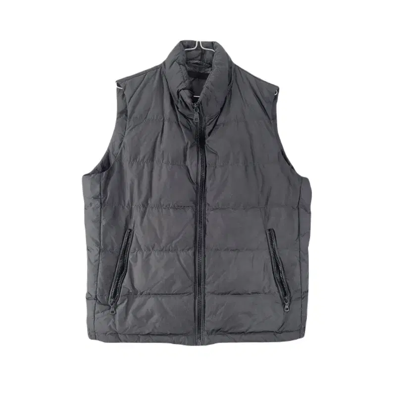 E8610 UNIQLO Men's Light Down Gray Padded Vest/Dirk