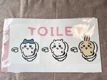 [치이카와 (먼작귀) 화장실 벽 스티커