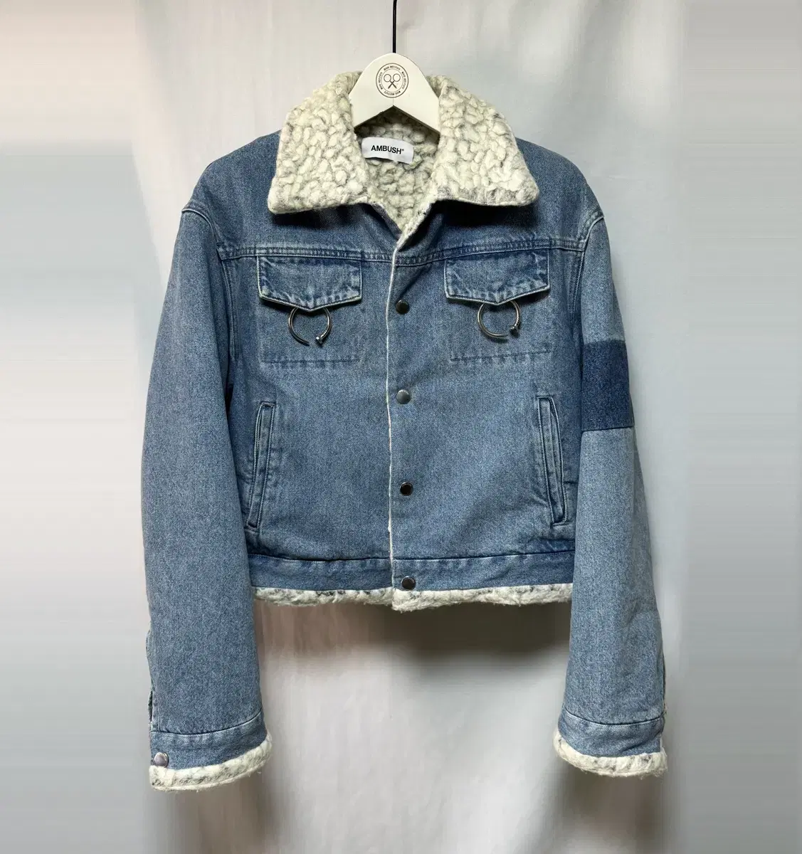 Ambush Pierced Denim Jacket