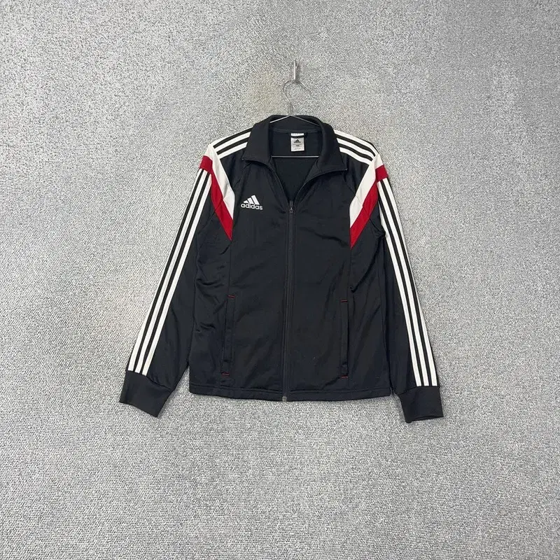 adidas Original Logo Three-Wire Tracktop Zip Up Jersey 100% Cotton