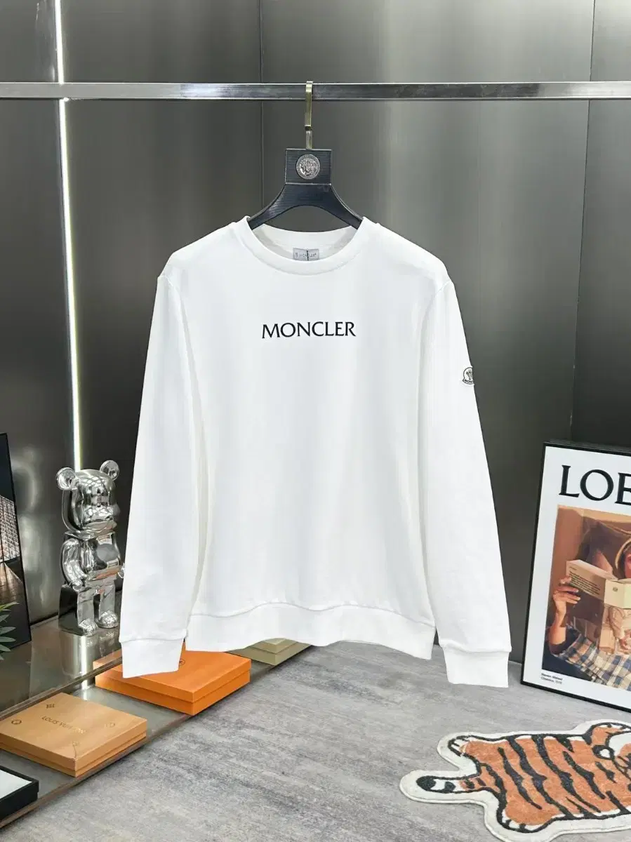 Moncler White Long-Sleeved Top