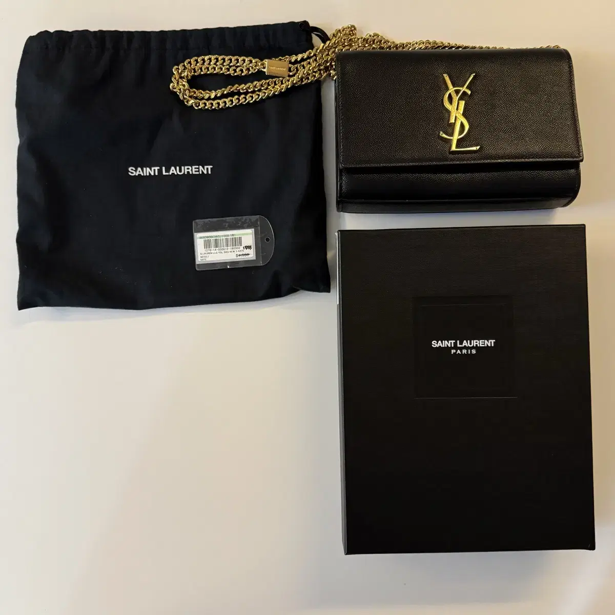 생로랑 케이트백 스몰 블랙 Saint Laurent Kate Small