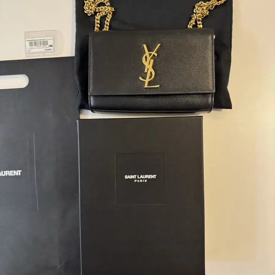 생로랑 케이트백 스몰 블랙 Saint Laurent Kate Small