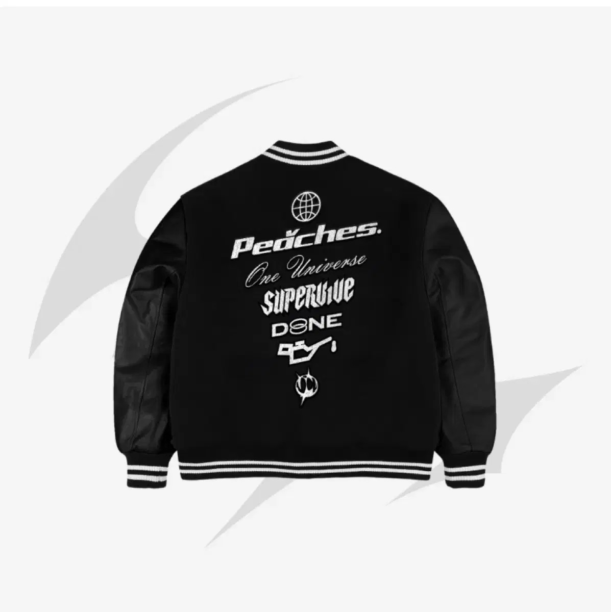 Superb Peaches Varsity Jacket New Arrivals