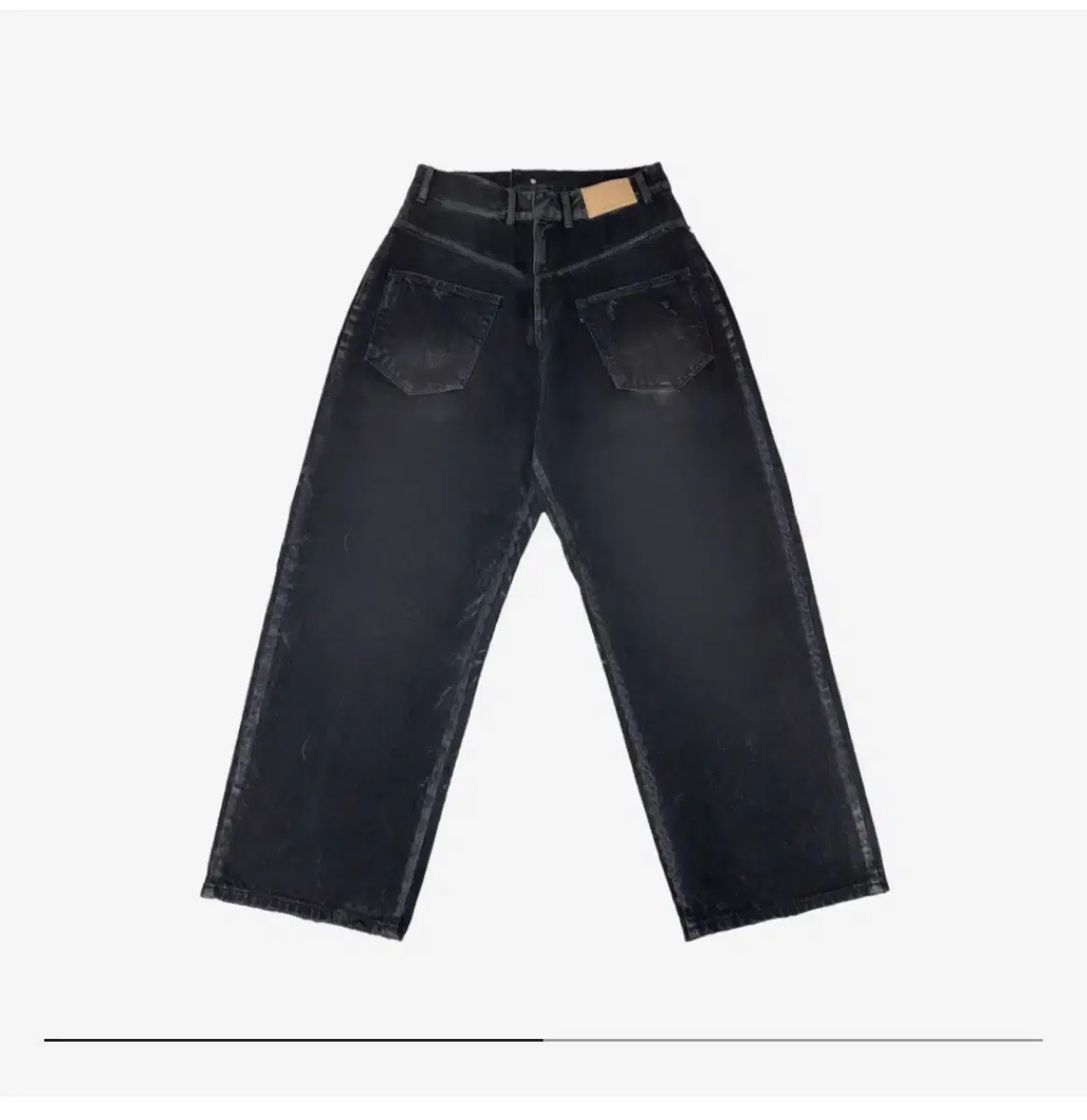 [3]Grays ProjectGR Backward Denim Pants Black