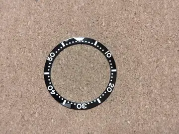 타사 제품 세이코 보이용 베젤 인서트 정품 타입 블랙 SKX, SRPD