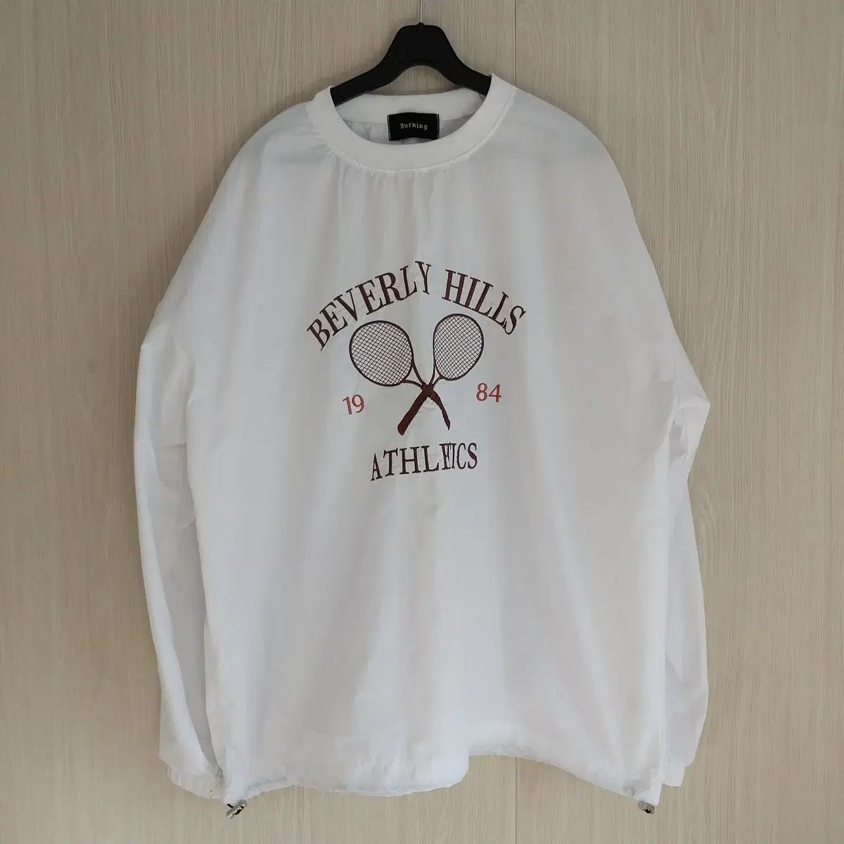 Burning Windbreaker T-Shirt 115Big Size C10555