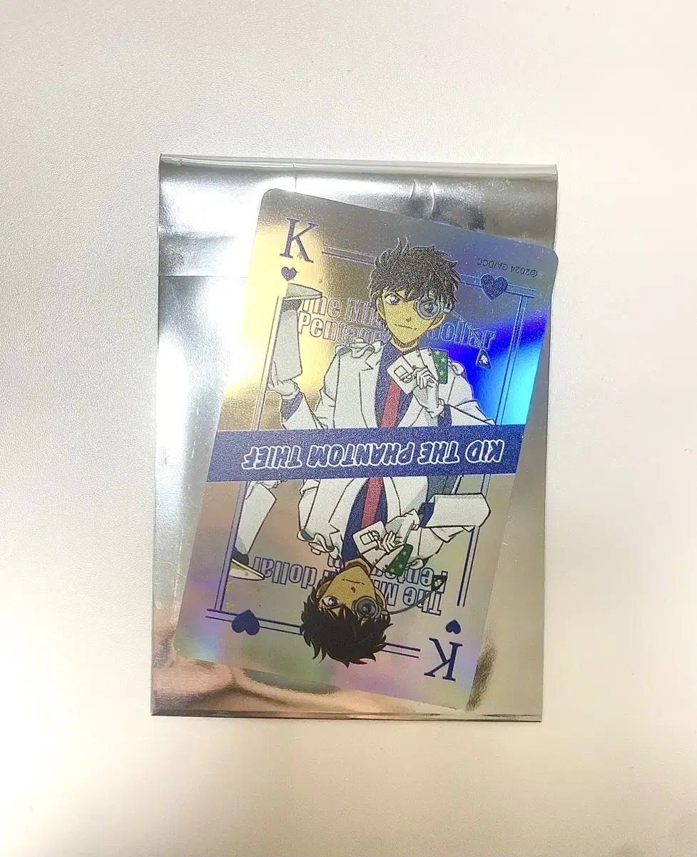 detectiveconan kaito kidd hologram photocard