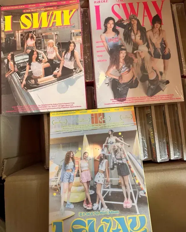 In Kind) gidle Mini 7-track I SWAY sealed album