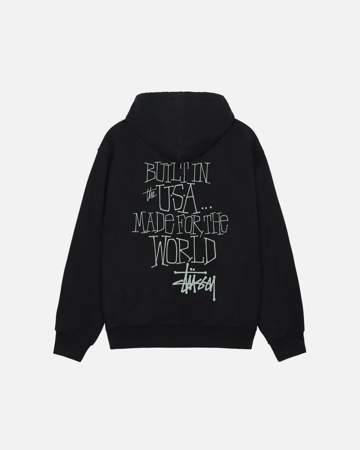 [Overseas] Stussy Built-In USA Pullover Hoodie 24FW