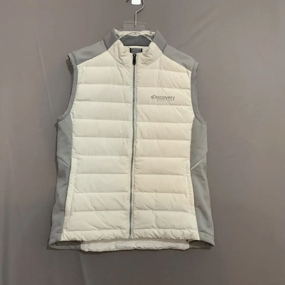 100L Discovery Brushed Banded Goose Down Lightweight Padded Jo Vest