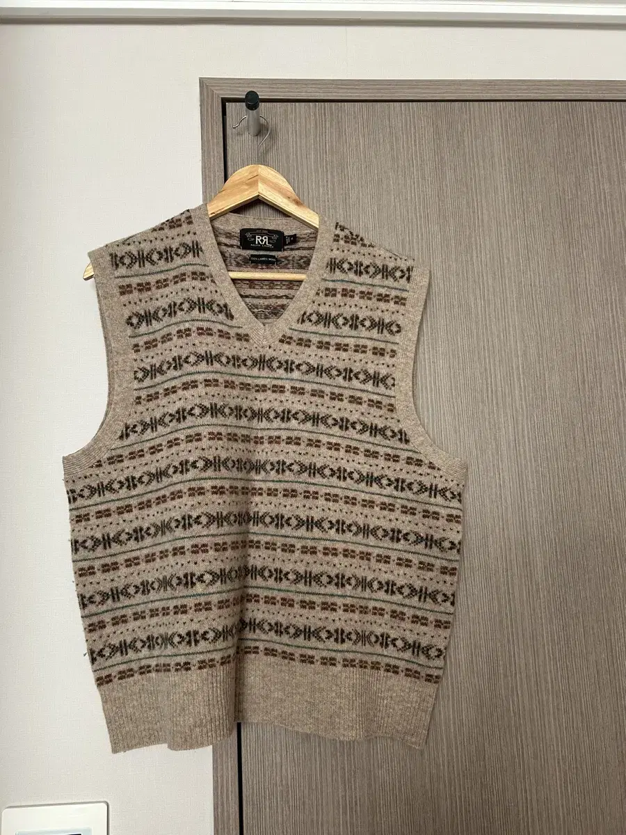 Polo RRL Double L Fair Isle Vest Size 105