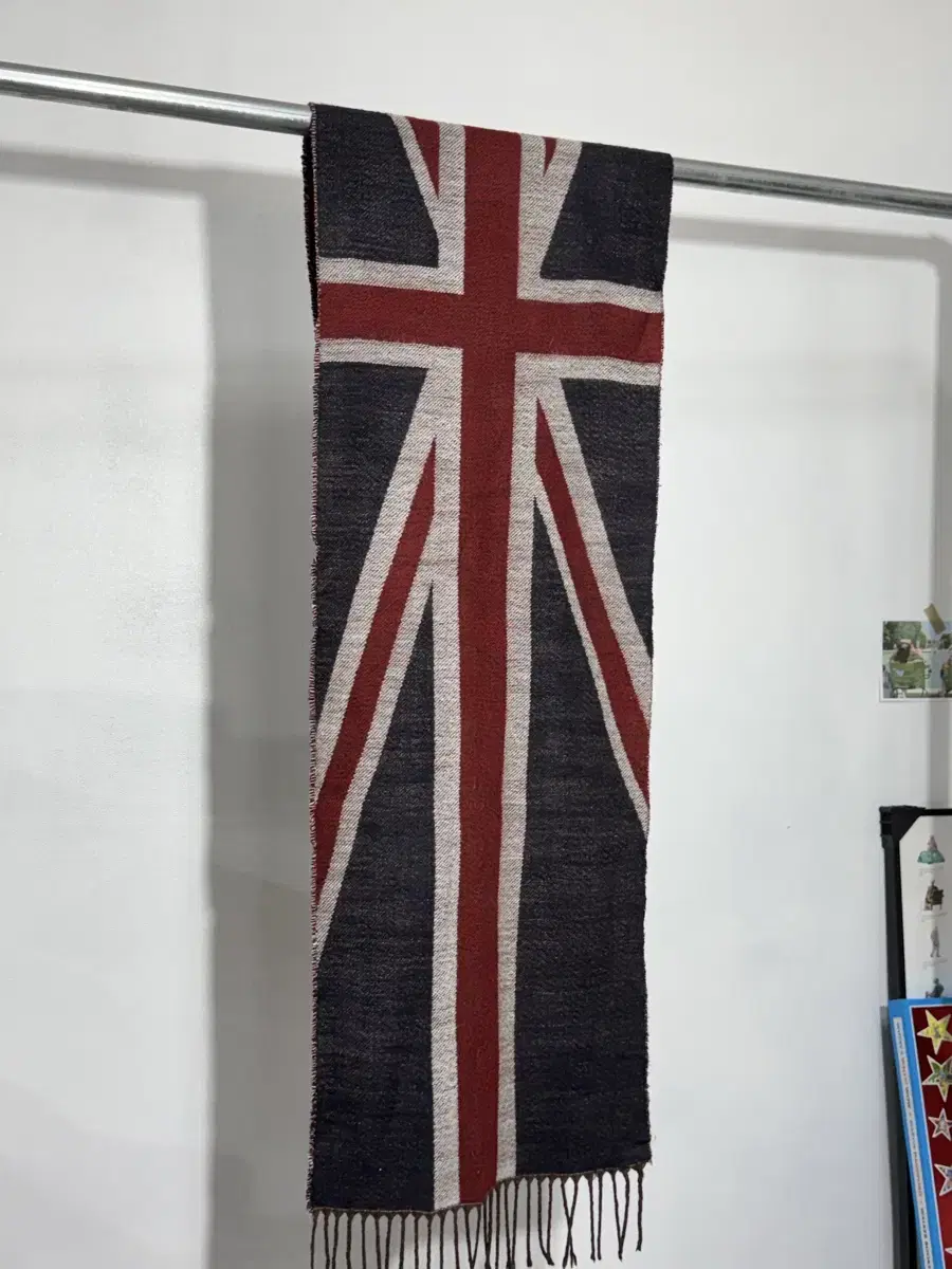 Big Union-jack Muffler/A5