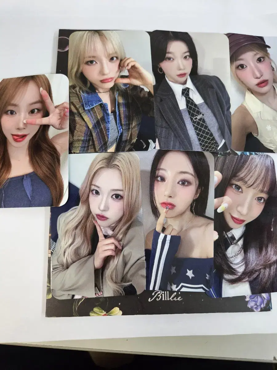 billlie special stage broadcast photocard set bulk wts