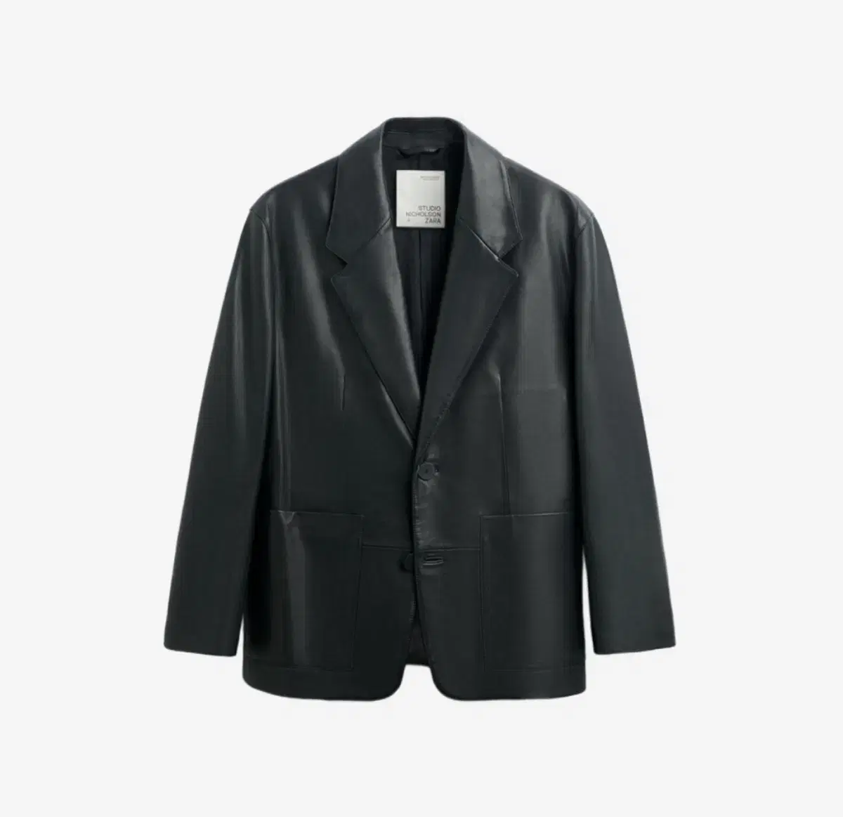 Zara StudiosNicolson lambskin leather jacket 42