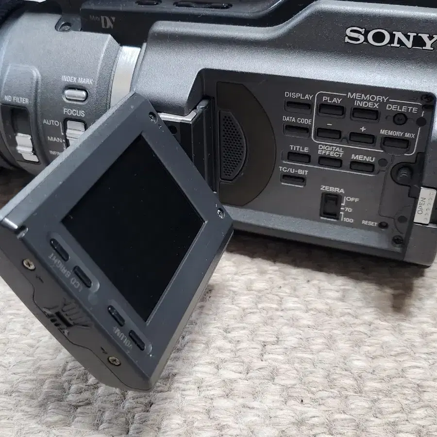 소니 SONY 6mm DSR-PD150 방송용 디지털 캠코더 카메라