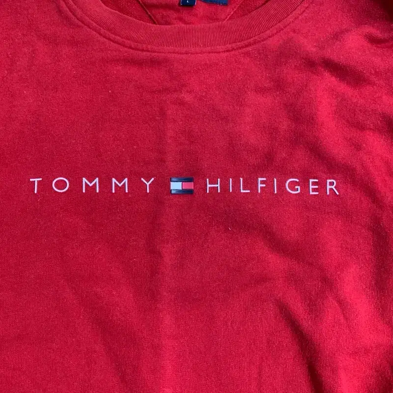 L TOMMY HILFIGER 타미힐피거 맨투맨