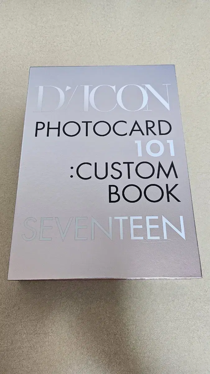 Seventeen deikon photocard binder