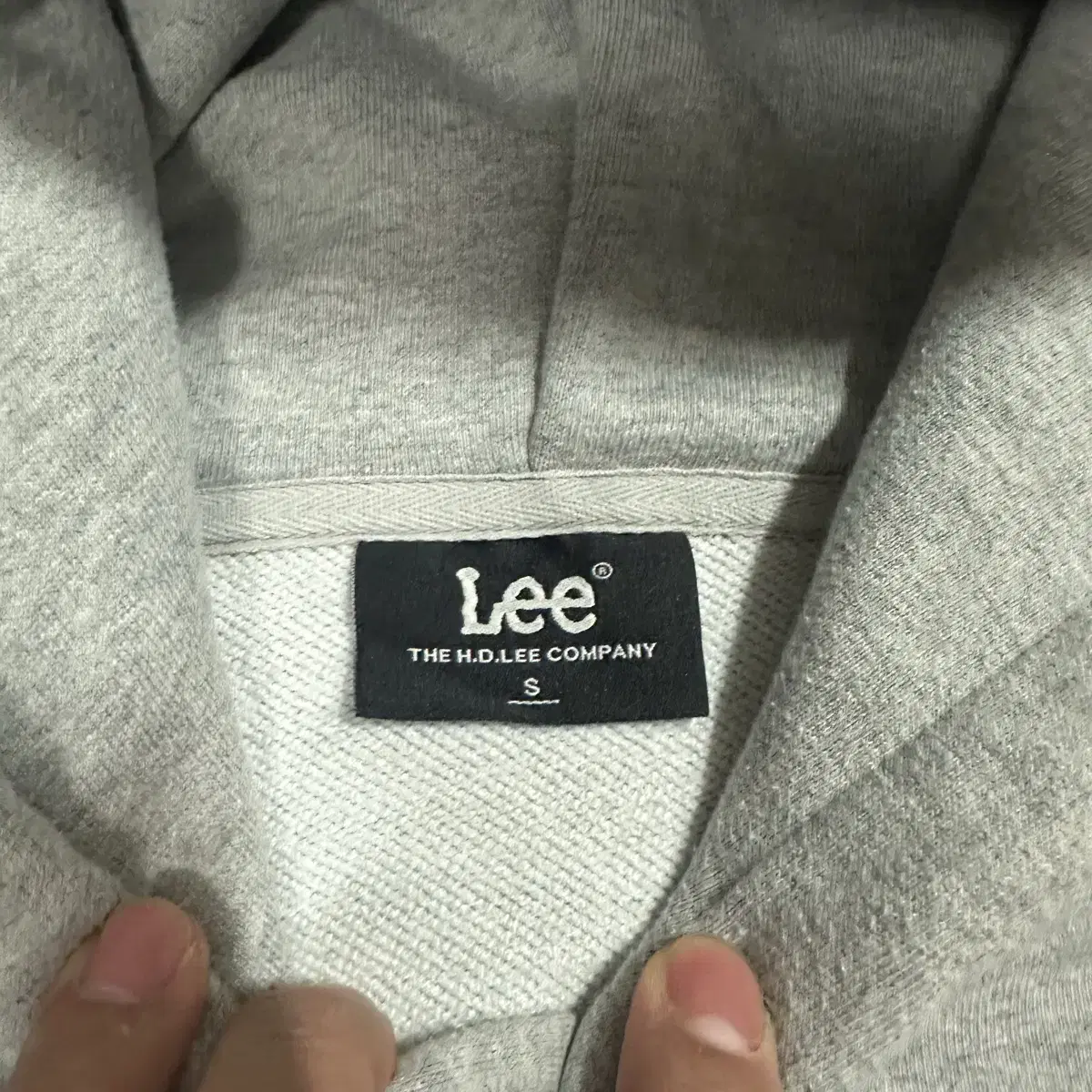 lee 후드티 오버핏 s