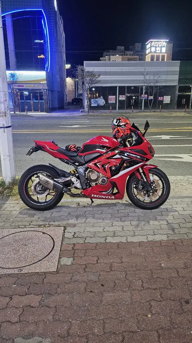 CBR650R 아크라 풀배기