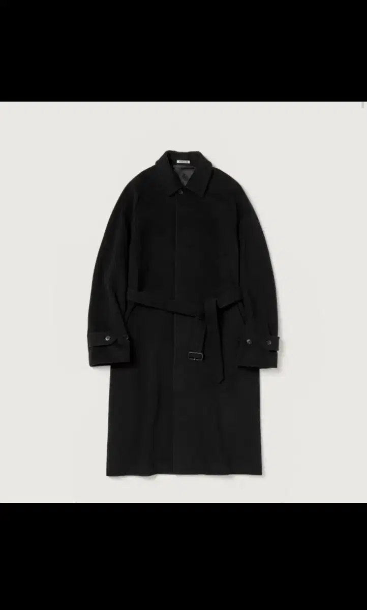 Aurari 24FW Moser coat black size 4