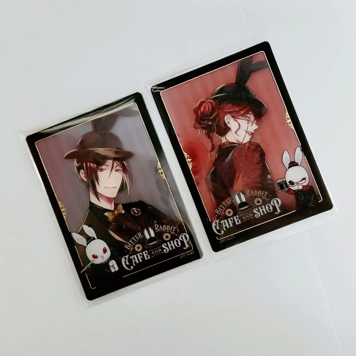 [Bulk] Black Butler Bitterrabbit Cafe Sebastian Grell Klaar Clear Card Unsealed