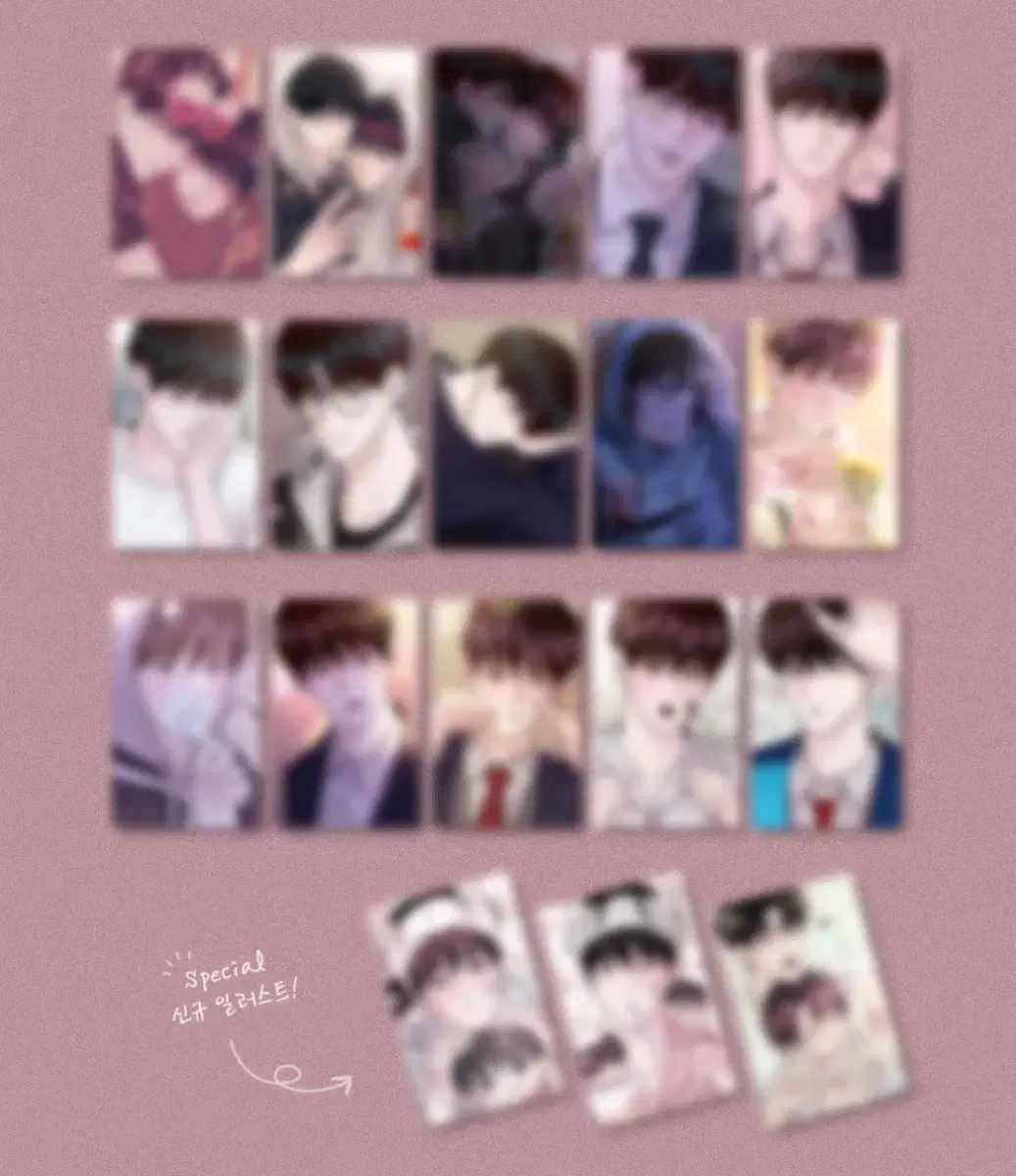 Monday's Savior photocard set photocard 