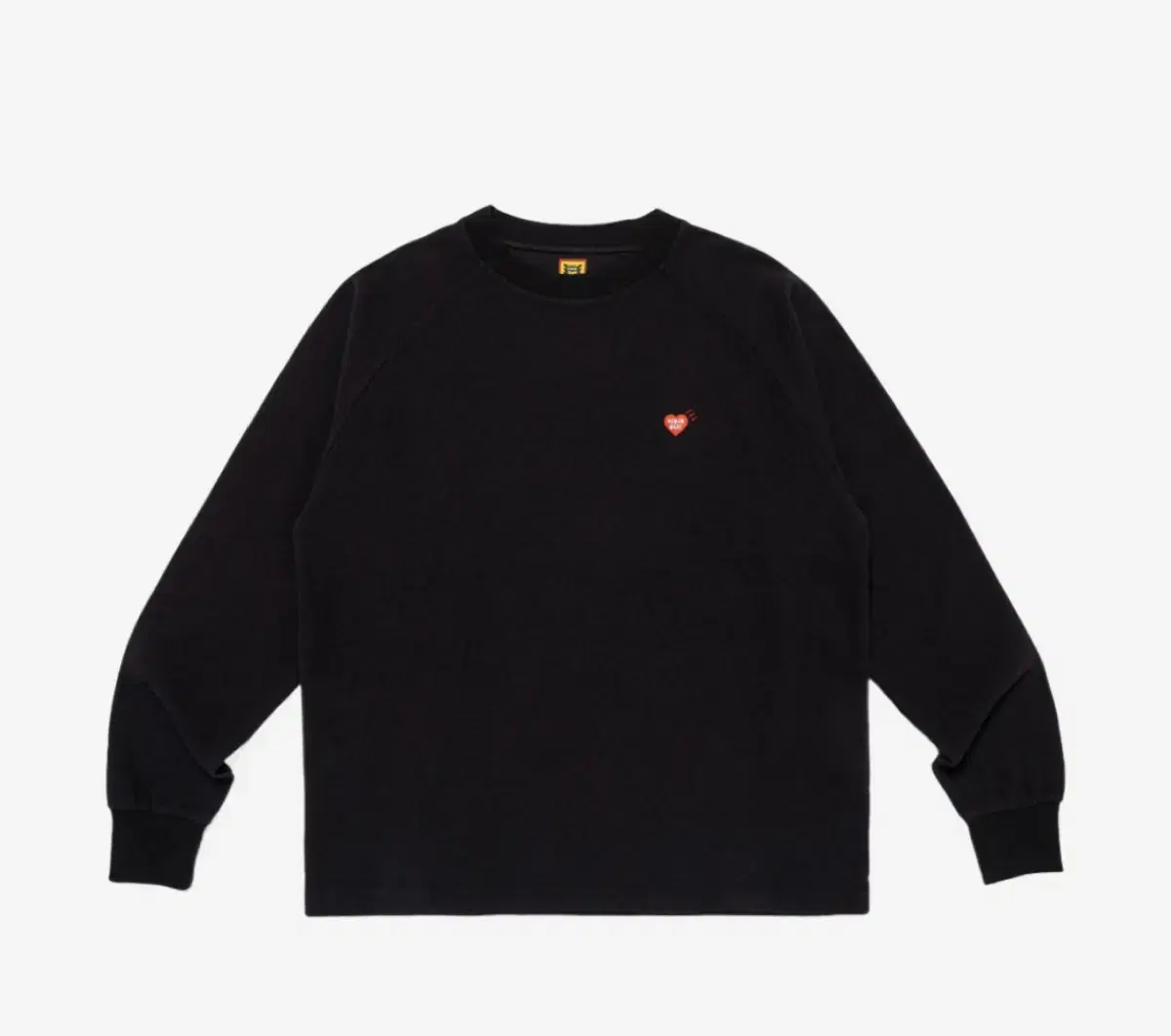 [L] Humanmade Raglan Long Sleeve Black