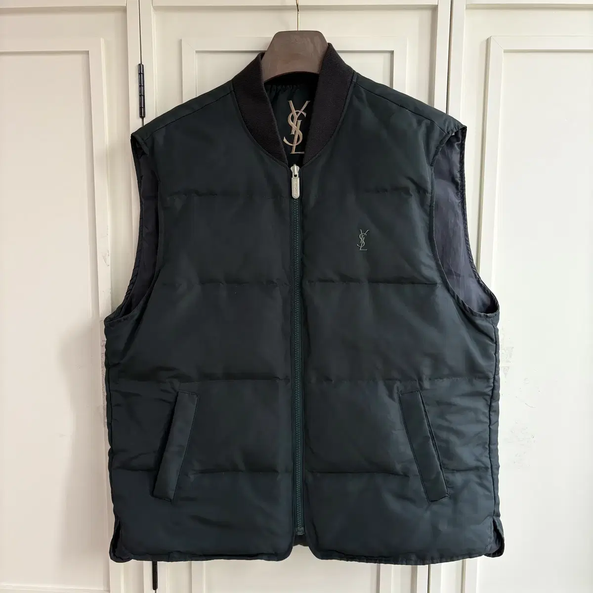 [XL]입생로랑 Khaki Padded Vest CK8414