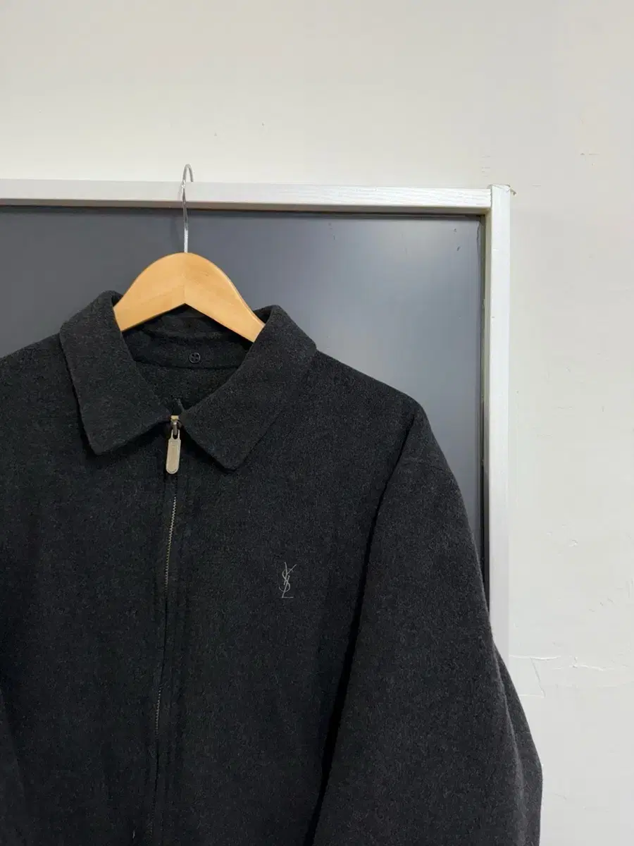 [XL] Yves Saint Laurent Vintage Harrington Wool Jacket