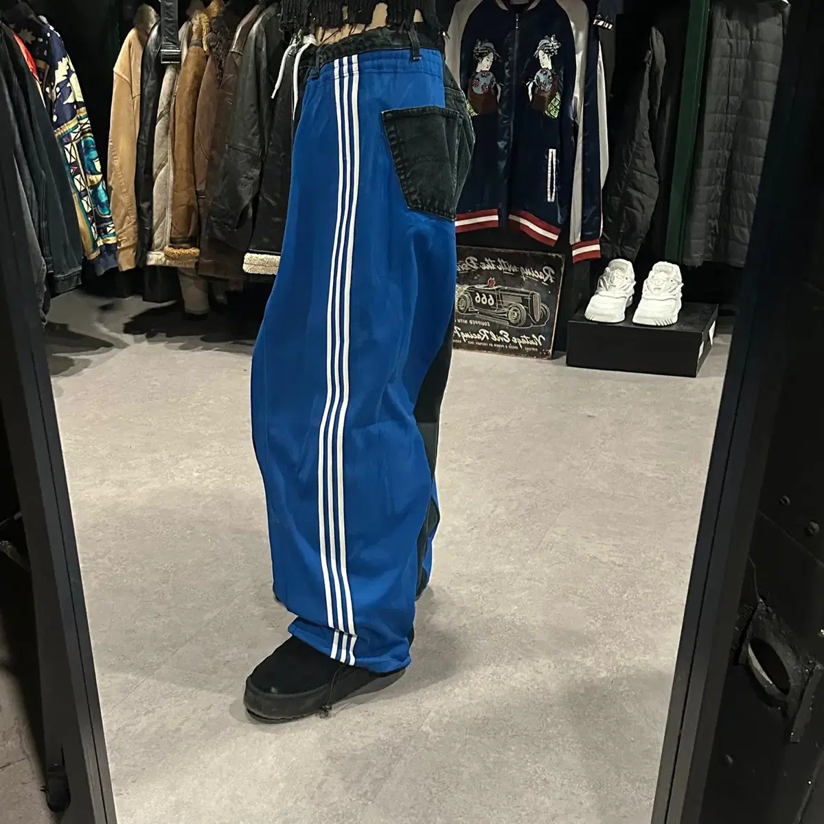 (042) VTG Adidas 빈티지 아디다스 데님 팬츠