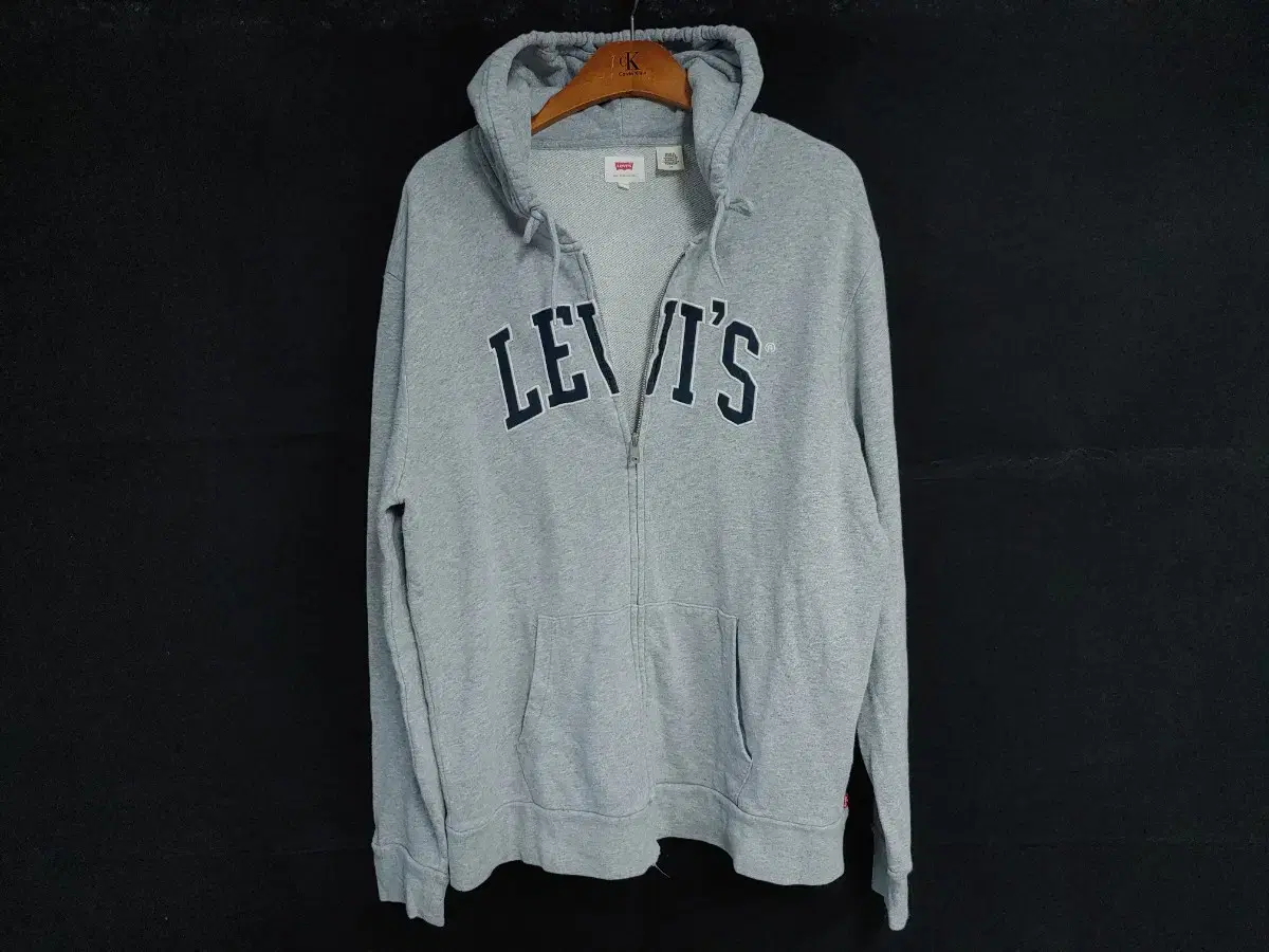 Size 110 Levi's Hooded Zip Up Vintage Big Size Hooded Amekaji