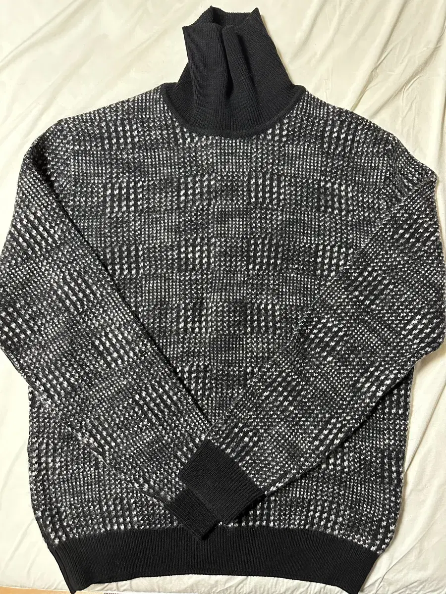 Zegna Jacquard cashmere knit