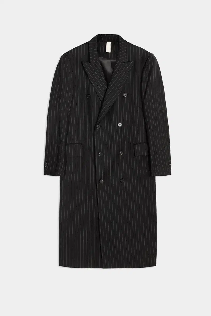 [48] Sunflower Sunflower Stripe Long Coat