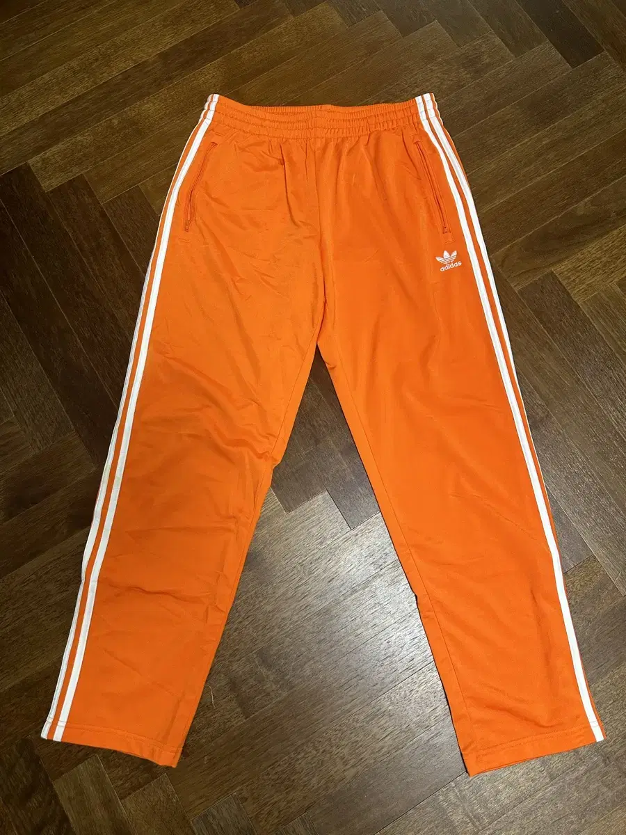 Adidas Jersey Men's Training Track Pants Firebird Pants Orange 2XL