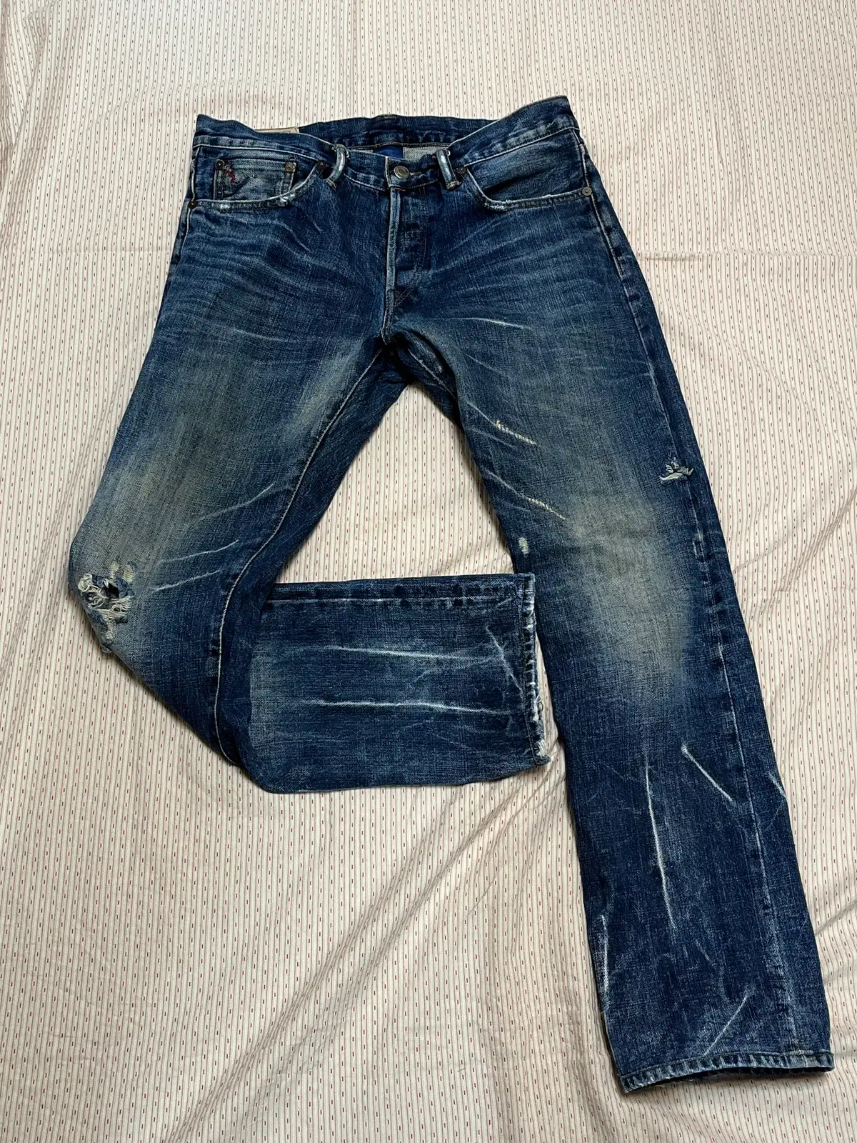 Polo Destroyed Wash Denim Pants 30x32