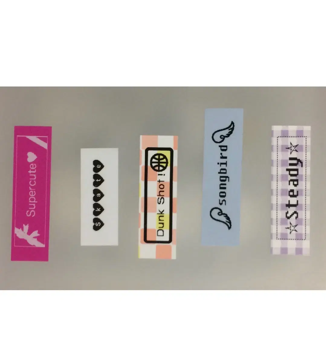 NCT Wish NCTWISH (U, Riku, Song)Label sticker