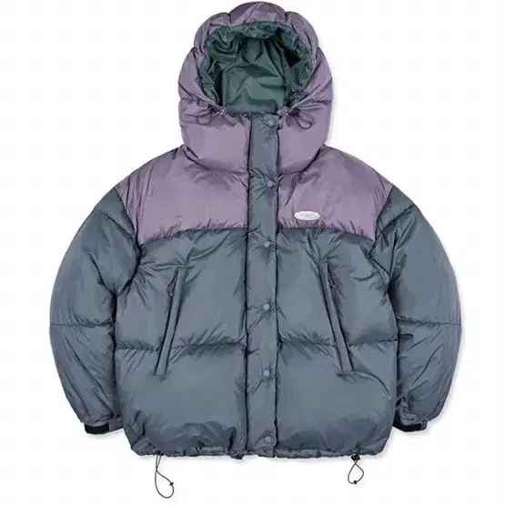 스컬프터 패딩 Oversized hooded Puffer Down