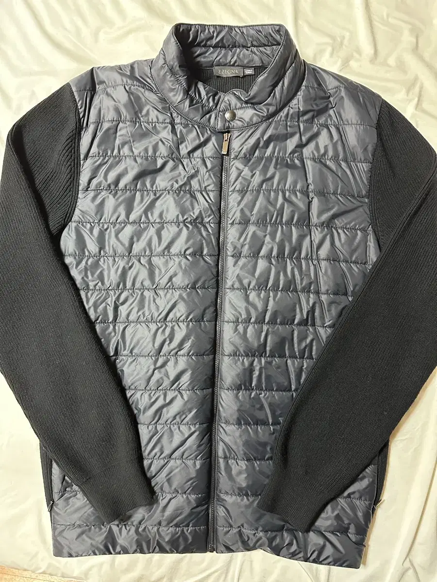 Zegna Knit Padded Zip-Up