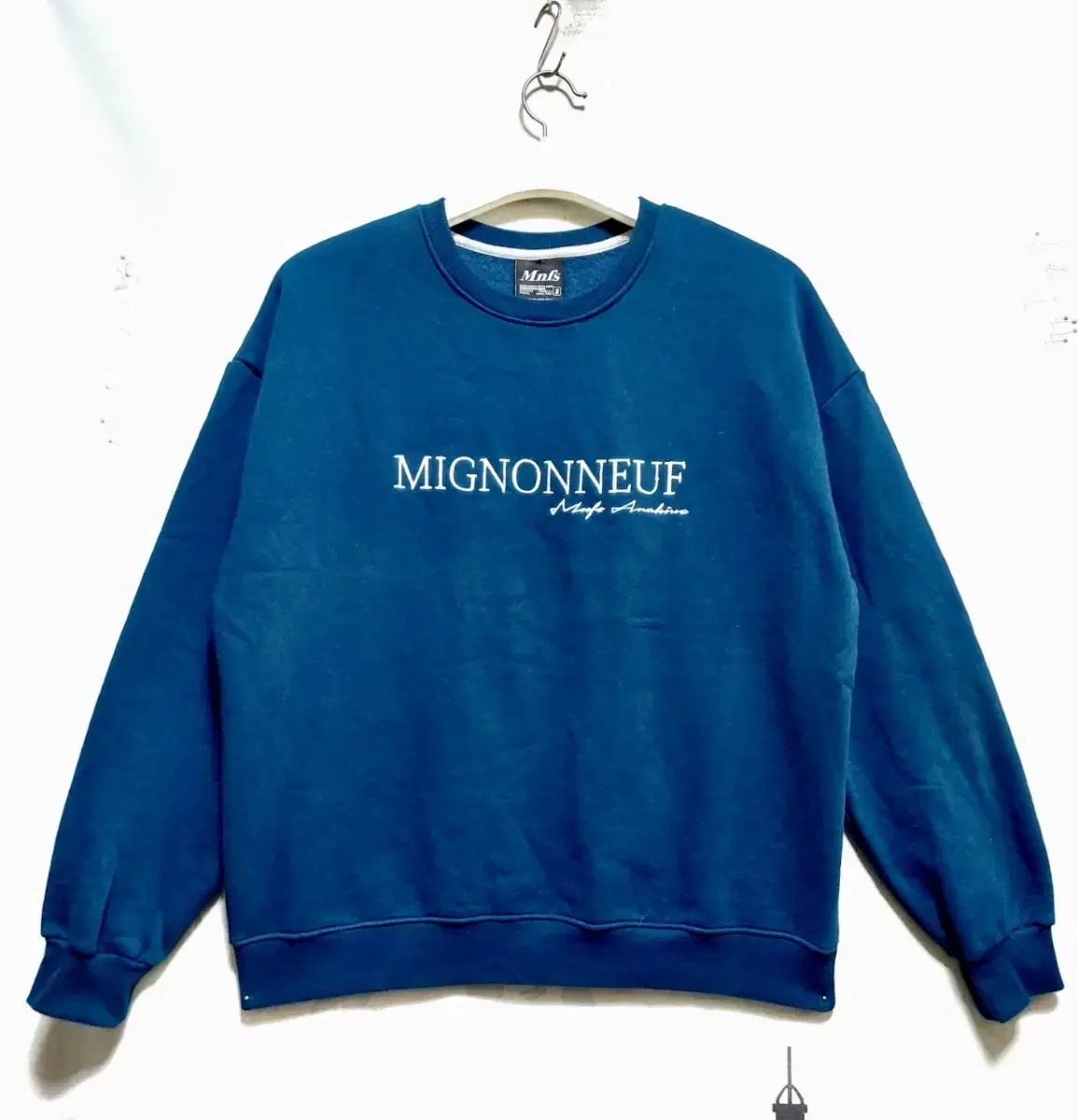 Mignonneff Brushed Man-to-Man110-115 Big Size Long Sleeve Tee/Tacpo