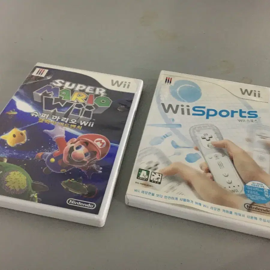 wii cd 두장