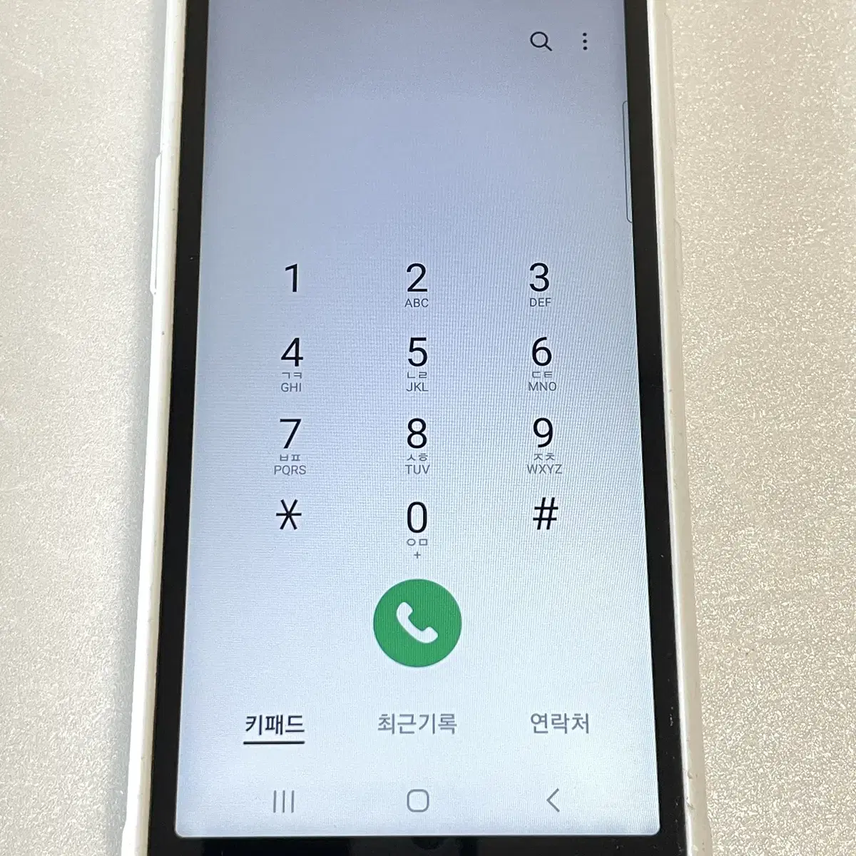 19659 갤럭시 엑스커버5 G525 64기가 화이트 무잔상 자급제 공기