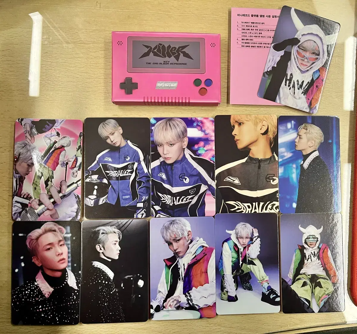 Shinee key Killer QR version simple unsealed wts